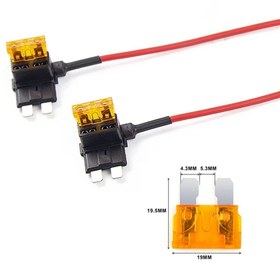 Resim Viofo Fuse Tap Atc Tip Sigorta Kutusu Bağlantı Aparatı 