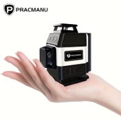 Resim Mini Lazer Seviye 16 Çizgi 4D Seviye Kendiliğinden Düzleştirme 360° Yatay ve Dikey Çapraz Yeşil Lazer Işın Çizgileri En Ucuz 