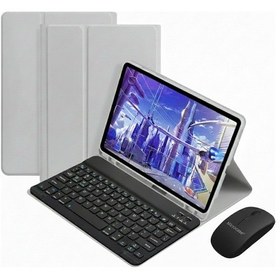 Resim Microcase Xiaomi Redmi Pad 2 Pro 12.1 İnch Tablet İçin Bluetooth Klavye Ve Mouse + Kılıf Bkk6 