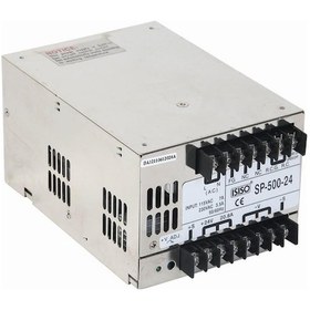 Resim Isp-500-12 - 500W 12Vdc 40.0A Ray Montajlı Kapalı Tip Güç Kaynağı 