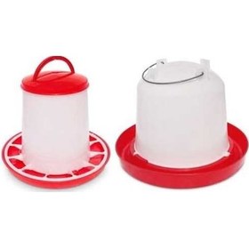 Resim Fortunelane Tavuk İçme 1.5 Galon Su Ve 11 Lbs. Besleyici Seti 