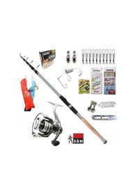 Resim Quick Impressa 3 4000 Fd Remixon Carbo-x 300cm 60-120gr Kıyı Spin Olta Takımı Seti 
