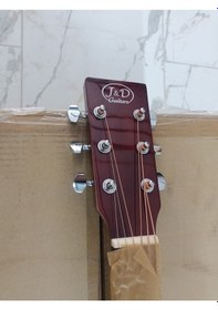 Resim J&d Guitars Ag-6/lh-nl Solak Model Jumbo Kasa Akustik Gitar-solak 