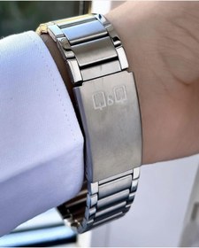 Resim Q&Q Erkek Metal Kordon Kol Saatİ 