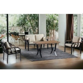 Resim Tu Tienda Nergiz 2 1 1 Masa Bahçe Balkon Mobilyası,vizon Vizon 