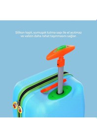 Resim Wexta WX-411 Disney Serisi Erkek Çocuk Valizi - Mavi 