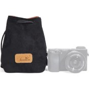 Resim S.c.cotton Taşınabilir Slr Lens Çantası Mikro Tek Kamera Çantası - Siyah ( Yurt Dışından )(Yurt Dışından) 
