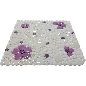 Resim MozaiKristaL Tüm Yüzeyler Için, Çiçek Desenli 31,5x31,5cm Fileli Cam Mozaik. ( 5 File Karo=0.5 M2 Fiyatıdır. ) 