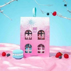 Resim Bubble T Frozen Winter House of Fizzers 4 x 100 gr Banyo Topu Seti 