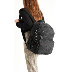 Resim Baginn Klinkır Hafif Kadın Sırt Çantası 38 28 Cm Günlük Kullanım İçin İdeal Çok Cepli 001 