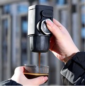 Resim Buldug Seyahat Tipi Espresso Makinesi 15 Bar - Kapsül & Öğütülmüş Kahve, 100 ml 