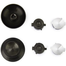 Resim Suntek PS4 Denetleyicisi İçin Metal Düğmeler + Joystick 