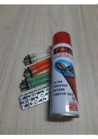 Resim 3 Adet Taşlı Çakmak - Çakmak Taşı - Çakmak Taşı Birlikte 