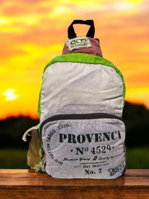 Resim Old Cotton Cargo Kaliteli Laptop Bölmeli Vintage Disayn Sırt Gezi Çantası New Minola 25 Cm X 36 Cm Yeşil 