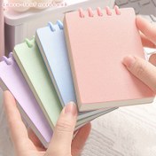 Resim 4 Rastgele Renk, 1 Paket/A7 Taşınabilir Cep Defteri | 160 Sayfa, Flip Stil Mini Günlük - Sınıf İngilizce Kelime Bilgisi, Muhasebe ve Planlama Ofis Okul Malzemeleri İçin Uygun 