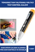 Resim Thriftbuds Özel Güvenilir Led Işıklı Elektrik Kontrol Hat Tespit Eden Priz Kablo Temassız Voltaj Kontrol Kalemi 