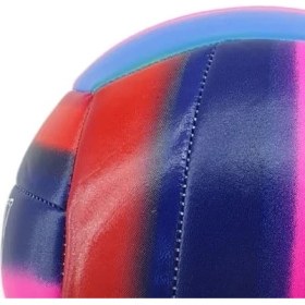 Resim Voleybol Topu Gökkuşağı Desenli 280 gr - VB-830-M1 (Lisinya) 