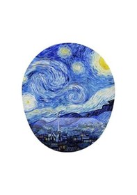 Resim Starry Night Bilek Destekli Mouse Pad 