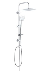 Resim Stella T-681 Armada Robot Duş Takım Beyaz - Krom 