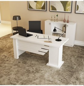 Resim KALENDER DEKOR OPHİRA-1-4 OFİS BÜRO MASASI TAKIMI OPH01 