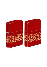 Resim Zippo Suits Design Çakmak Çok Renkli 