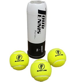 Resim Avessa Tz-5 Antrenman Tenis Topu Grey Line 3lü 