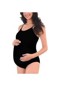 Resim İmer I Mer 9253 Hamile Çıtçıtlı Atlet Siyah 