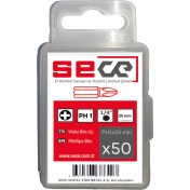 Resim Sece 1/4'' Yıldız Bits Uç PH1X25 mm 50 Adet 