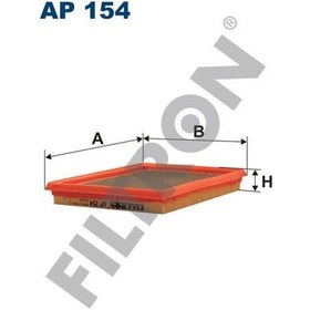 Resim Fıltron Ap 154 Hava Fıltresı Cıvıc 1,4 1996 2000 Prımera 1,6 Vanetta Ld23 1996 2001 