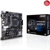 Resim ASUS Prime A520m-e Csm Amd Soket Am4 Ddr4 4400mhz Matx Gaming (OYUNCU) Anakart 