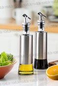 Resim Yenilig 350 ml Sızdırmaz Yağdanlık - Borosilikat Cam & Paslanmaz Çelik, Kontrollü Dökme, Şık Tasarım 