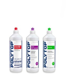 Resim Polytop 2000 Agresif Pasta Reflex Hare Ve Apex Boya Koruma Seti 1 