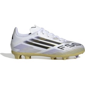 Resim Adidas F50 League Club FG/MG J (JH7745) | Beyaz 