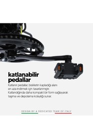 Resim Strada E-Bro Hidrolik Disk Fat Bike Katlanabilir 20 Jant Elektrikli Bisiklet 