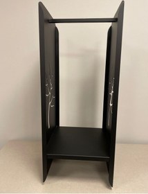 Resim Api Design Metal Ağaç Desenli Odunluk 