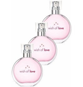 Resim Avon Wish Of Love Kadın Parfüm Edt 50 Ml Üçlü Set 