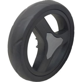 Resim Yıldırım Plastik Pazar Arabası Bebek Arabası Tekerleği Siyah 2'li 