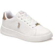 Resim U.S. Polo Assn. Exxy Beyaz Kadın Sneaker - 480842006 U.S. Polo Assn.