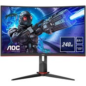 Resim ETK TEKNOLOJİ AOC 27" C27G2ZE/BK 0,5Ms 240Hz HDMI PİVOTSUZ GAMING MONİTÖR 