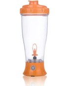 Resim Turuncu 350 Ml Elektrikli Protein Shaker Şişe Otomatik Kendi Kendini Karıştıran Taşınabilir Kupa Milkshake Kahve Süt Turuncu 
