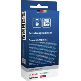 Resim Bosch Sıemens Gaggeanu Kahve Makinesi Kireç Çözücü Tablet 3'lü 
