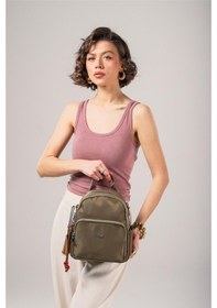 Resim Ççs Kadın 18025 Sırt Ve Omuz Çantası Yeşil 