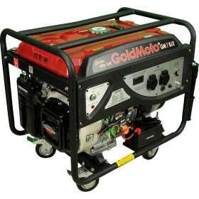 Resim Goldmoto Goldmotor GM7BJE 6.6kva Monofaze Marşlı Benzinli Jeneratör 