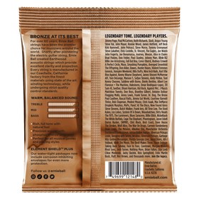 Resim Ernie Ball 2148 Earthwood Phosphor Bronze Super Slinky Akustik Gitar Teli (11-52) 