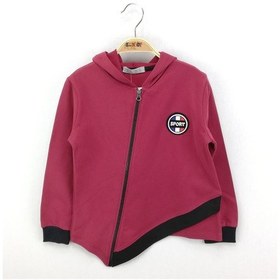 Resim Toontoy Erkek Çocuk Hırka Göğsü Baskı Nakış Bordo 