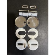 Resim Nkp Duroplast Yavaş Kapanan Klozet Kapak Menteşesi Montaj Vidası 