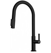 Resim Franke Maris Slim Clear Water Spiralli Filtreli Matt Black Armatür 