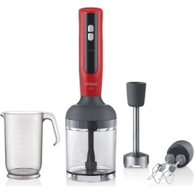 Resim Arzum AR1092 Mano 1700 Watt El Blender Seti - Kırmızı 