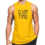 Resim Black İstanbul Gym Time Baskılı Fitness Atleti 