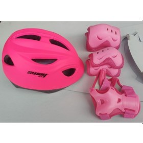 Resim Çocuk Kask Ve Dizlik Dirseklik Seti E Belgeli 